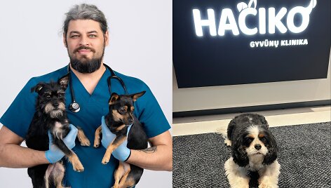 Veterinarijos gydytojas Vilius Urbonas / &bdquo;Hačiko&ldquo; klinika