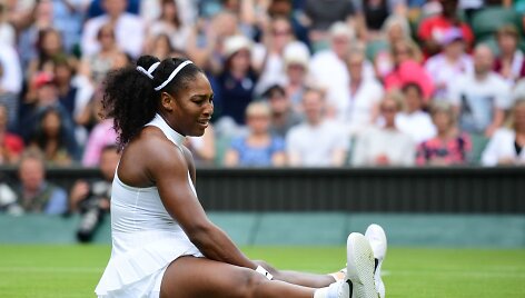 Serena Williams prie&scaron; Svetlaną Kuznecovą