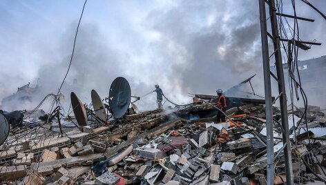 Karas Gazos Ruože / MOHAMMED ABED / AFP