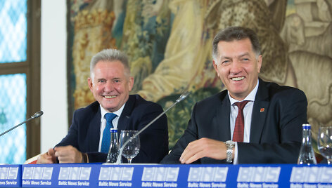 Algirdas Sysas ir Algirdas Butkevičius
