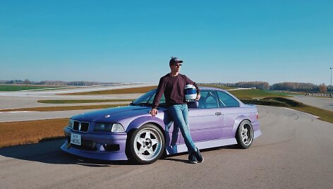 Norbe dalyvaus autoplius Drift matsuri Kur&scaron;ėnuose