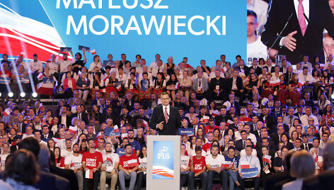 Lenkijos premjeras Mateuszas Morawieckis