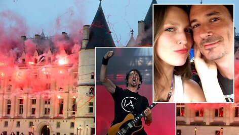 Grupės &bdquo;Gojira&ldquo; pasirodymas olimpinių žaidynių atidaryme Paryžiuje, Joe Duplantier, Vilma Duplantier