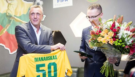 Valdas Ivanauskas ir Edvinas Eimontas