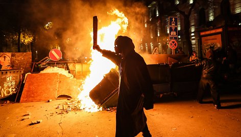 Protestai Sakartvele