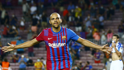 Martinas Braithwaite'as pelnė dublį.