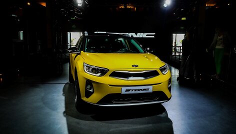 &bdquo;KIA Stonic&ldquo; pristatymo metu