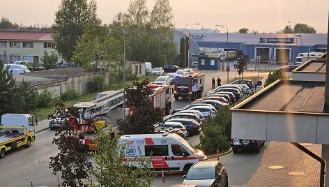 Prane&scaron;ta apie gaisrą Virbeli&scaron;kių gatvėje