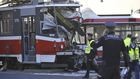 Avarija Brno mieste