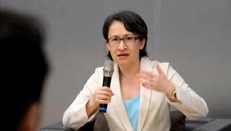 Taivano viceprezidentė Hsiao Bi-khim / Johnson Lai / AP