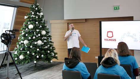 UNICEF Vaikams draugiško miesto–kandidato ženklo įteikimo Vilniaus miestui ceremonija