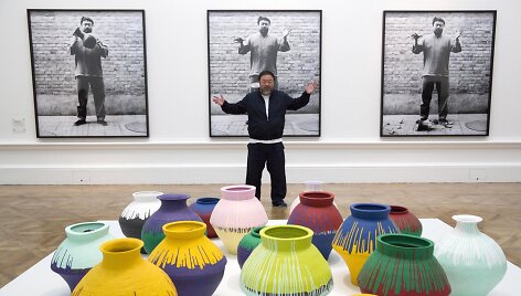 Kinų menininko Ai Weiwei darbų paroda Londone