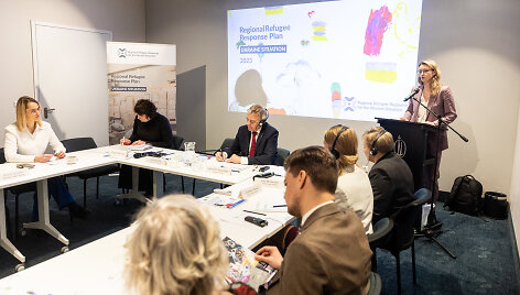 Regioninio reagavimo į pabėgėlių situaciją plano dėl padėties Ukrainoje pristatymas
