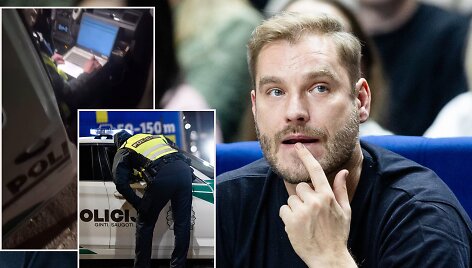Simas Kučas, policija