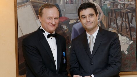 Prancūzijos Respublikos prezidento apdovanojimas Gintautui Kėvi&scaron;ui