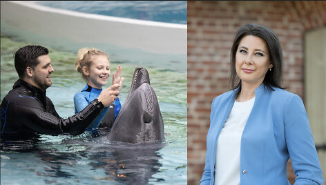 Brigita Kreivinienė: &bdquo;Poreikis delfinų terapijai &ndash; milžini&scaron;kas&ldquo;