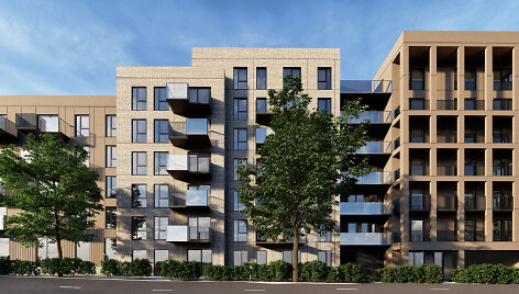 Naujas kvartalas Algirdo gatvėje