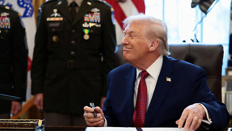 Donaldas Trumpas / Evelyn Hockstein / REUTERS