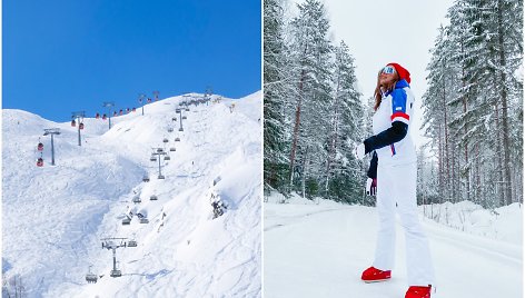 Stilistė Viktorija Šaulytė-Mockė patarė, kaip išsirinkti kalnų slidinėjimo aprangą