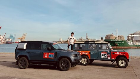 Karolis Rai&scaron;ys ir &bdquo;Defender&ldquo; Barselonoje, Dakaro administracinėje komisijoje