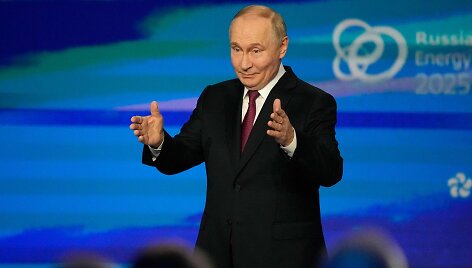 Vladimiras Putinas / ALEXANDER ZEMLIANICHENKO / AFP