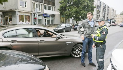 Danieliaus Bunkaus BMW ir SAAB avarija