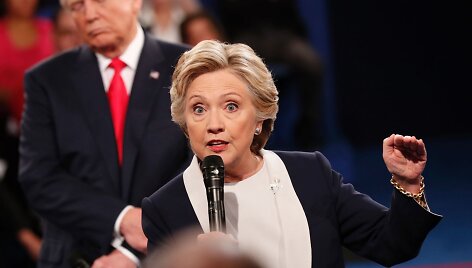 Donaldo Trumpo ir Hillary Clinton antrieji debatai