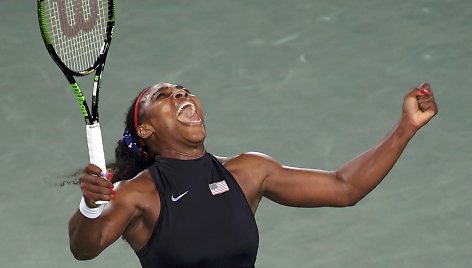 Serena Williams prieš Alizę Cornet