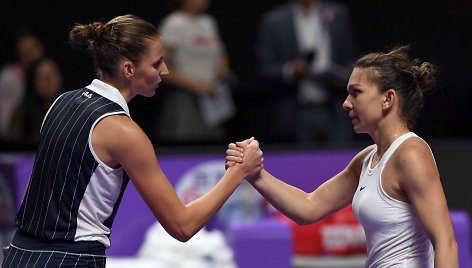 Karolina Pliškova ir Simona Halep