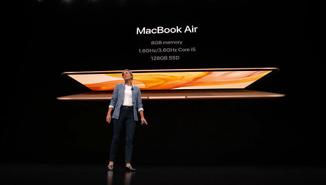 „Apple MacBook Air“ nešiojamųjų kompiuterių pristatymas