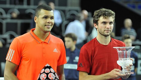 Jo-Wilfriedas Tsonga ir Gilles Simonas