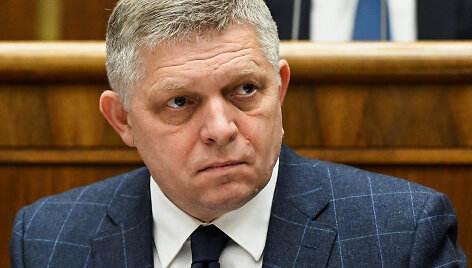 Slovakijos premjeras Robertas Fico