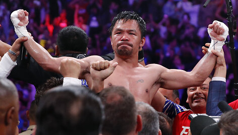 Manny Pacquiao sieks Filipinų prezidento posto