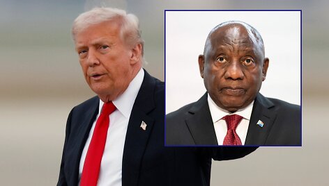 Donaldas Trumpas, Cyrilas Ramaphosa