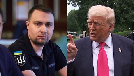 Kyrylo Budanovas ir Donaldas Trumpas