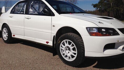 Audriaus Gimžausko &bdquo;Mitsubishi Lancer Evo 8&ldquo;