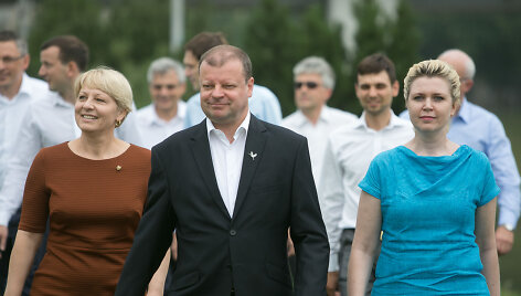 Saulius Skvernelis pristatė visus LVŽS sąra&scaron;o narius