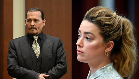 JAV teismas atmetė Amber Heard reikalavimą iš naujo teisti Johnny Deppą