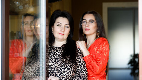 Oksana &Scaron;imonienė ir jos dukra Ligita Kazlauskienė 