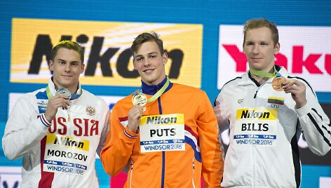 Simonas Bilis i&scaron;kovojo bronzą