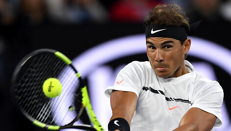 &bdquo;Australian Open&ldquo;: Rafaelis Nadalis &ndash; Milo&scaron;as Raoničius