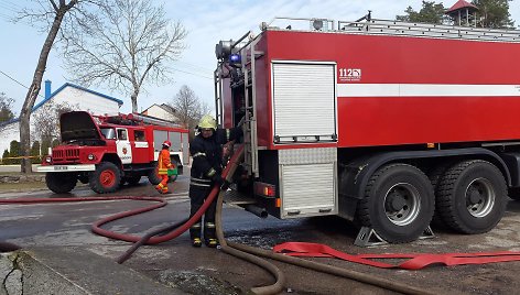 Gaisras Ceikinių kaimo Švč. Mergelės Marijos vardo bažnyčioje