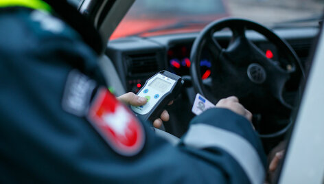 Policijos reido akimirkos