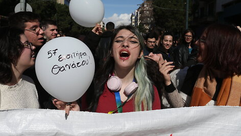 Protestas Atėnuose