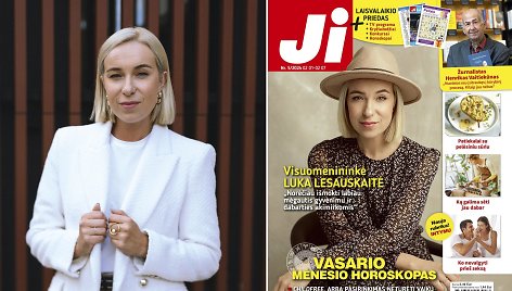 Luka Lesauskaitė ir žurnalo JI Nr.5 