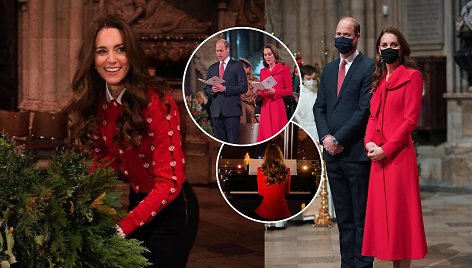 Kate Middleton ir princas Williamas