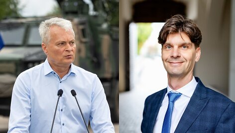 Gitanas Nausėda ir Ignas Vėgėlė