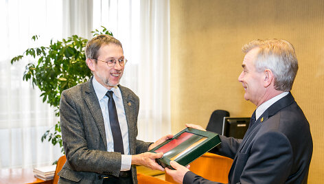 Liudas Mažylis ir Viktoras Pranckietis