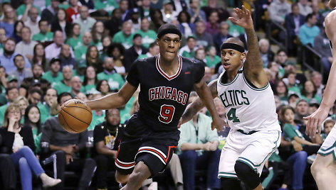 Rajonas Rondo ir Isaiah Thomasas