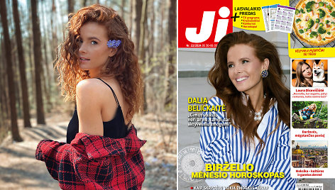 Dalia Belickaitė ir žurnalo JI Nr. 22 